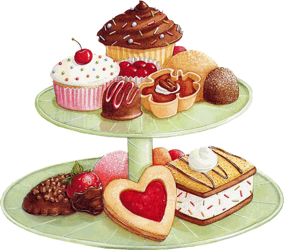 an assortment of sweets